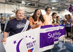 Survivor Lap at Relay for Life