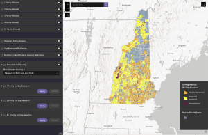 Screen capture of the NH Zoning Atlas