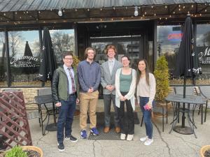 Students from the Frederick Douglass Colloquium