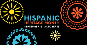 Banner for Hispanic Heritage Month 