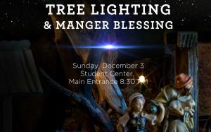 Manger blessing poster