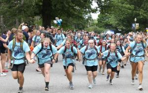 Road for Hope participants returning to campus