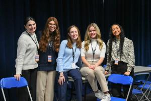 Kevin B. Harrington Ambassadors on the set of the 2024 primary debate