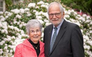 Sheila Evjy ’74, H.D. ’19, and Jack Evjy, M.D.