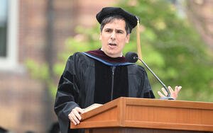 Carlos Lozada, MPA, delivers commencement address, "How to Read Like a Human."