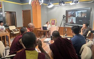 Emma Goulet Teaches Science with the Monks