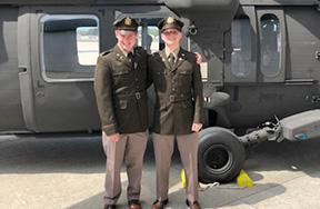 Yankski & Dumas inducted into service