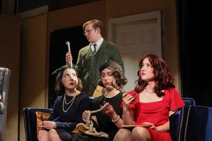Abbey Players performing "CLUE"