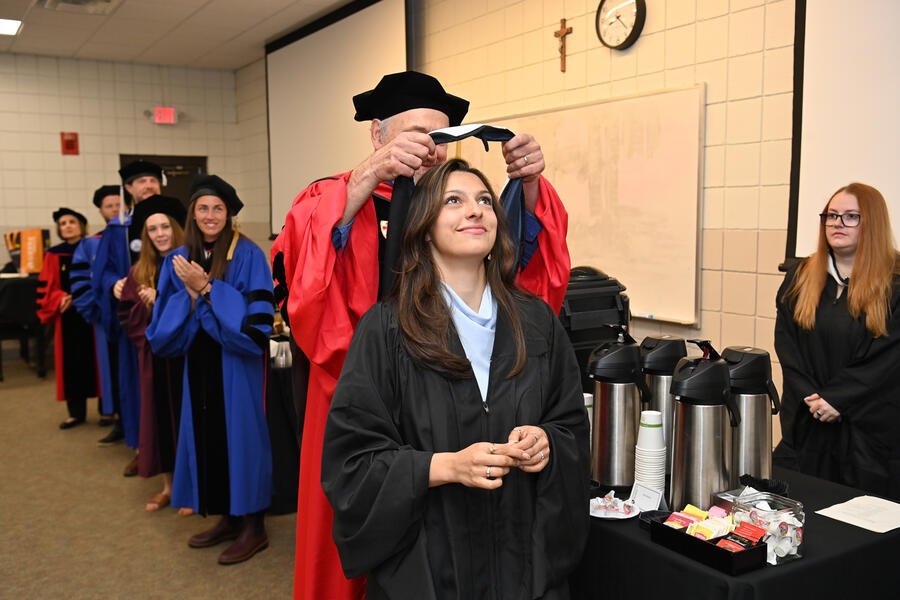 Graduate Class of 2025 Receive their Hoods