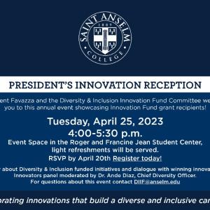 Presidents Reception invitation